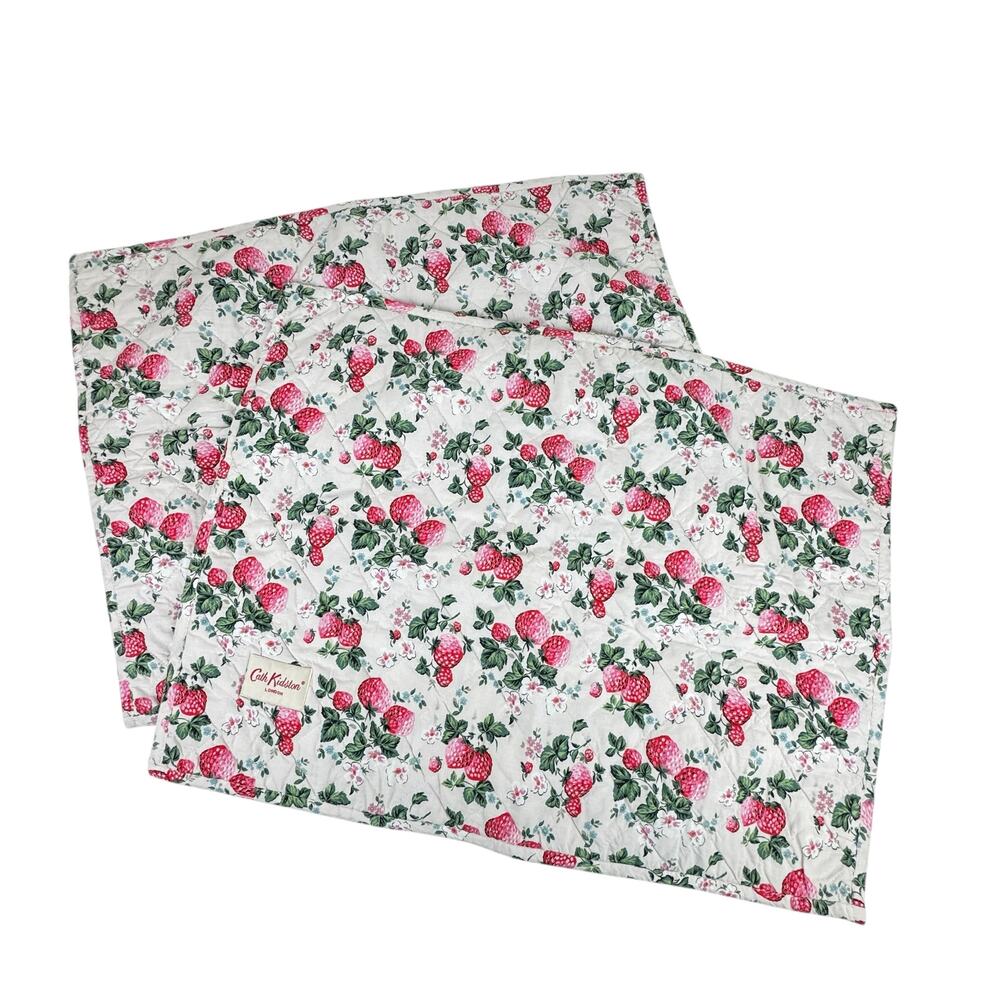 Cath Kidston Quilted Strawberry Pillow Shams 2
